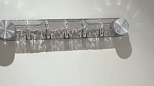 Bathroom wall hole-free door swivel suction cups strong load-bearing rows of hooks bathroom corrugated non-marking sticky hooks