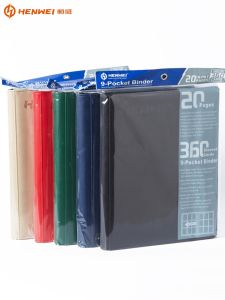 Hengwei Pokemon Ptcg Card Album 9 Grids Yu-Gi-Oh Card Storage Hero Duels Card Book High Quality PU Leather Clear PP Film