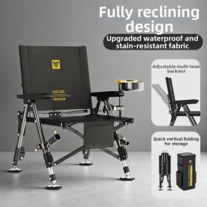 ZHONGZHOU | Folding Portable Fishing Chair for Wild Fishing