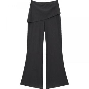 flare culotte with a skirt design Womens Trousers