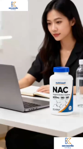 Nutricost Nac Vegan N-Acetyl L-Cysteine 600mg Viên Uống Giải Độc Gan Bảo Vệ Gan Giảm Độc Tố