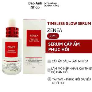 [Chính Hãng ] Serum phục hồi Da ZENEA TIMELESS GLOW SERUM 30ML- Cấp ẩm làm sáng  Chống nhăn hiệu quả - Nhạp Khẩu Hàn Quốc