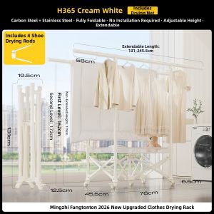 MINGZHI | Subsidized Foldable Drying Rack