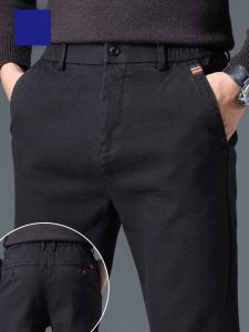 ROMON | Loose Straight Leg Casual Pants For Men Romon Brand Fashionable Elastic Korean Style Long Trousers Autumn Spring New Arrival