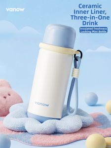 Vanow | Small Portable Thermos Mug Ceramic Lining
