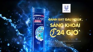 Dầu Gội Đầu Clear Men Cool Sport Sạch Gàu Bạc Hà Chính Hãng chai 180g