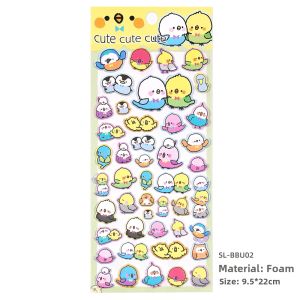 Shanle | Cute 3D Cartoon Animal Sweet Dessert Bear Stickers