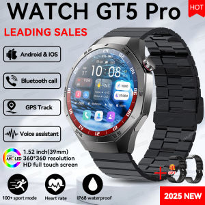 GUHUAVMI | Pro Smart Watch Men 6 Theo Dõi GPS Nhịp Tim 1.52 "Màn Hình AMOLED HD Màn Hình Bluetooth Gọi Điện Bluetooth Vòng Đeo Tay Theo Dõi Sức Khỏe Chống Nước