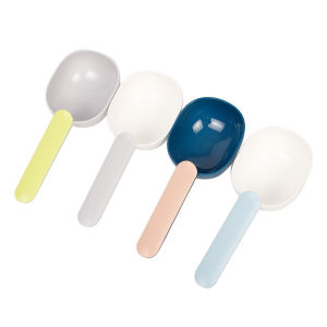 Moda Scoop Rice Spoon Kitchen Rice Shovel Flour Coarse Grains With Clip Spoon Large Capacity Sealing Spoon 4 Colors