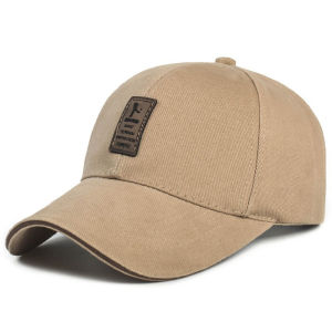 Fashion Leather Label Baseball Cap for Men and Women Breathable Leisure Sports Caps Outdoor Sun Hat Spring Summer Sunscreens Hat