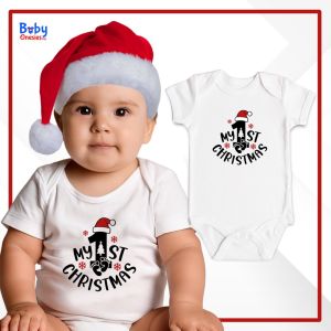 Baby Onesies PH Its My First Christmas Baby Clothes 0-12 months Newborn Baby Boy Girl 1st Christmas Bodysuit