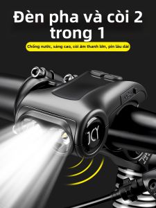 TOOKTRO | Đèn Pha Xe Đạp Đi Đêm Công Suất Cao