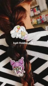 Jepit Rambut Karakter Sanrio - Jepir Rambut Cewek dengan Klip - Clips