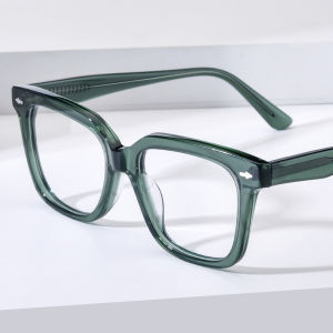 NIANZHEN Acetate Eyeglasses Frame Men New Square Brand Design Glasses Women Retro Vintage Eyewear Japanese Spectacles 88028
