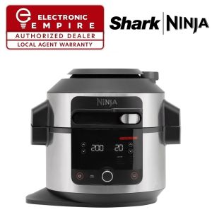 Ninja OL550 Foodi 11 in 1 SmartLid Multi cooker in one pot with 6L Capacity and Recipe Book