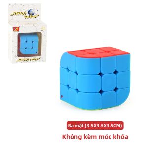 Mini Xoay 3X3 Ngoài Hành Tinh Móc Khóa Khối Lập Phương Đồ Chơi Xếp Hình Cho Trẻ Em & Người Lớn Túi Giảm Căng Thẳng Mặt Dây Chuyền Ý Tưởng Quà Tặng