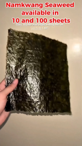 Namkwang Traditional Roasted Laver  Seaweed kimbap 100 sheets 230g