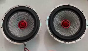 Loa ôtô bass 16 HIFI xương phay nhôm màng cacbon trở kháng 4ohm -giá 2 loa - toàn vành 16.5cm