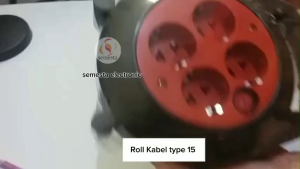 Roll Kabel Tipe 15 Plus Saklar / Kabel Roll Kabel 10 Meter stop kontak listrik / Kabel Gulung