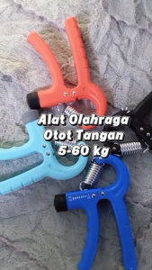 (BISA COD) HandGrip Angkat Beban Alat Olahraga Otot Tangan Fitness Taffsport Adjustable Hand Grip 5-60 KG