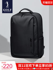 GOLF 2025 New Mens Casual Business Travel Backpack Large Capacity Computer Bag Commuter Leisure Travel Bag Simple Design