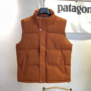 Thickened Cotton Vest Outerwear Stand Collar Outdoor Windproof Warm Autumn Winter Couples Fashionable Youth Standard Fit