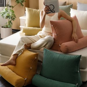 Thick Ultra-Soft Triangle Backrest Lumbar Pillow