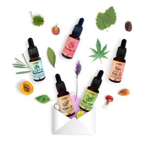 Paket FLEK Pure Organic Argan Oil 20ml + Brightening oil 5ml Bonus Sabun Bidara BPOM