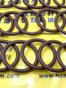 High Temperature Resistant Brown FKM Fluorine Rubber O Ring FPM Viton Sealing Ring Wire Diameter 2 65 Mechanical Seals