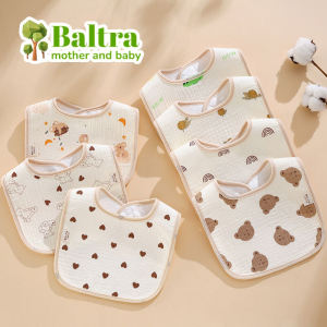 Baltra Newborn Bibs Baby Infant Bib Cotton Burp Cloths Bandana Toddler Kids Boy Girls Feeding Saliva Towel Baby Stuff