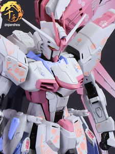 Bandai MG Free Gundam 20 Assembly Model Sakura Pink Gradient Color Change Female Version Collectible Toy จากญี่ปุ่น