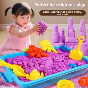 JIEBITU | Non-toxic No Sticky Play Sand Toy Set
