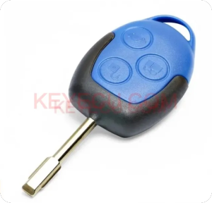 KEYECU (Rechargeable Battery) 6C1T15K601AG Remote Key FOB 3 Button ASK 433MHz 4D63 Chip for Ford Transit WM VM 2006-2014 FO21