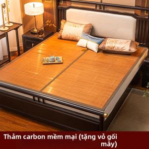 Thảm Làm Mát Hai Mặt Từ Tre