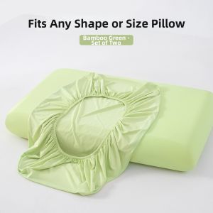 KAMONI | Cooling Silk Latex Memory Pillowcase
