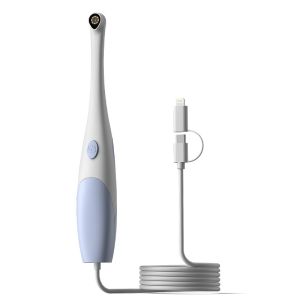 Type-c Handheld Endoscope for Iphone 2.0MP Video Inspection Borescope 2in1 USB-C Snake Camera with 8LEDs for Android Phones