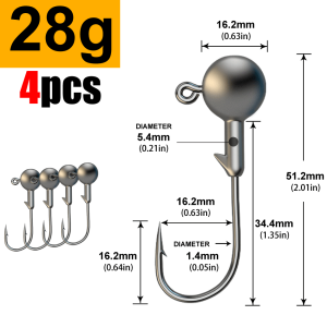 MrLurion 1g 2g 3g 5g 7g 10g 20g 25g 28g crank fishing jig head hooks for bass fishing  soft lure worm fishhooks for lurebaits