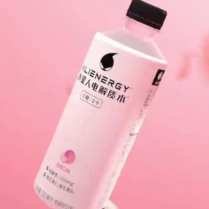 现货MY 元气森林-外星人电解质水-外星人电解质水-青柠味/白桃味/荔枝海盐味/低糖西柚味 500毫升 GENKI FOREST-Alienergy Eletrolyte Drink-Lime/Peach/Lychee Sea Salt/Low Sugar Grapefruit 500ML