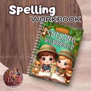 Spelling Workbook for Kids Learn to Spell