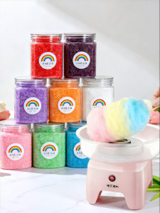 Colorful Sugar for Cotton Candy Machine Non-Artificial