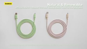 Cáp sạc nhanh USB to Lightning Baseus Habitat Series 2.4A 20W (Fast Charge & Data Cable)
