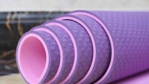 เสื่อโยคะ TPE yoga mat กันน้ำกันลื่น เสื่อโยคะอาสนะ ทูโทน ออกกำลังกาย วัสดุสามารถใช้งานได้ยาวนาน