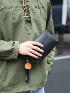 WANYE | Handheld Long Fashionable Casual Business Leather Wallet