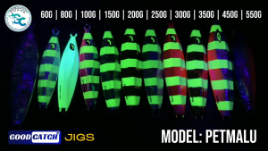 GoodCatch GC PETMALU Metal Jig Lure 200g/250g/300g/350g/450g/550g Fishing Multiple Colors
