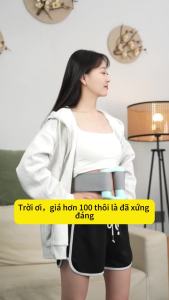 Máy Massage Bụng VTT Đức - Giảm Bụng & Massage Toàn Thân. Tặng Đai Điều Chỉnh 1.5m + Pin 120 Phút Abdominal Trainer