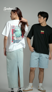 Specteecular Worldscape Boxy Crop Cropped Oversized Shirt For Men Women Round Neck Premium Quality Basic Cotton Tshirt Loose Fit T Shirts Tops Top Tees Tee