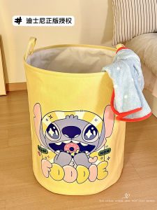 Foldable Bathroom Home Use Dirty Clothes Basket Cute Cartoon Style Laundry Hamper Storage Basket for Dormitory And Closet