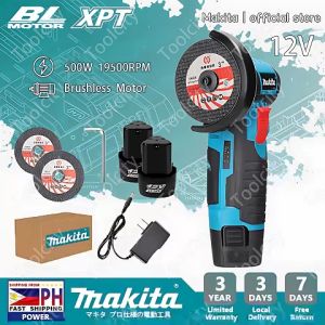Makita Mini Cordless Angle Grinder Battery Brushless Grinder Portable 12V 80mm 3Inch Polishing Machine Diamond Cutting