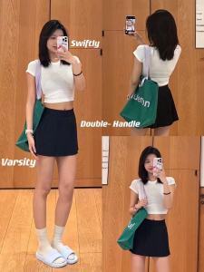 Pleated High Waist Quick-Dry Short Skirt