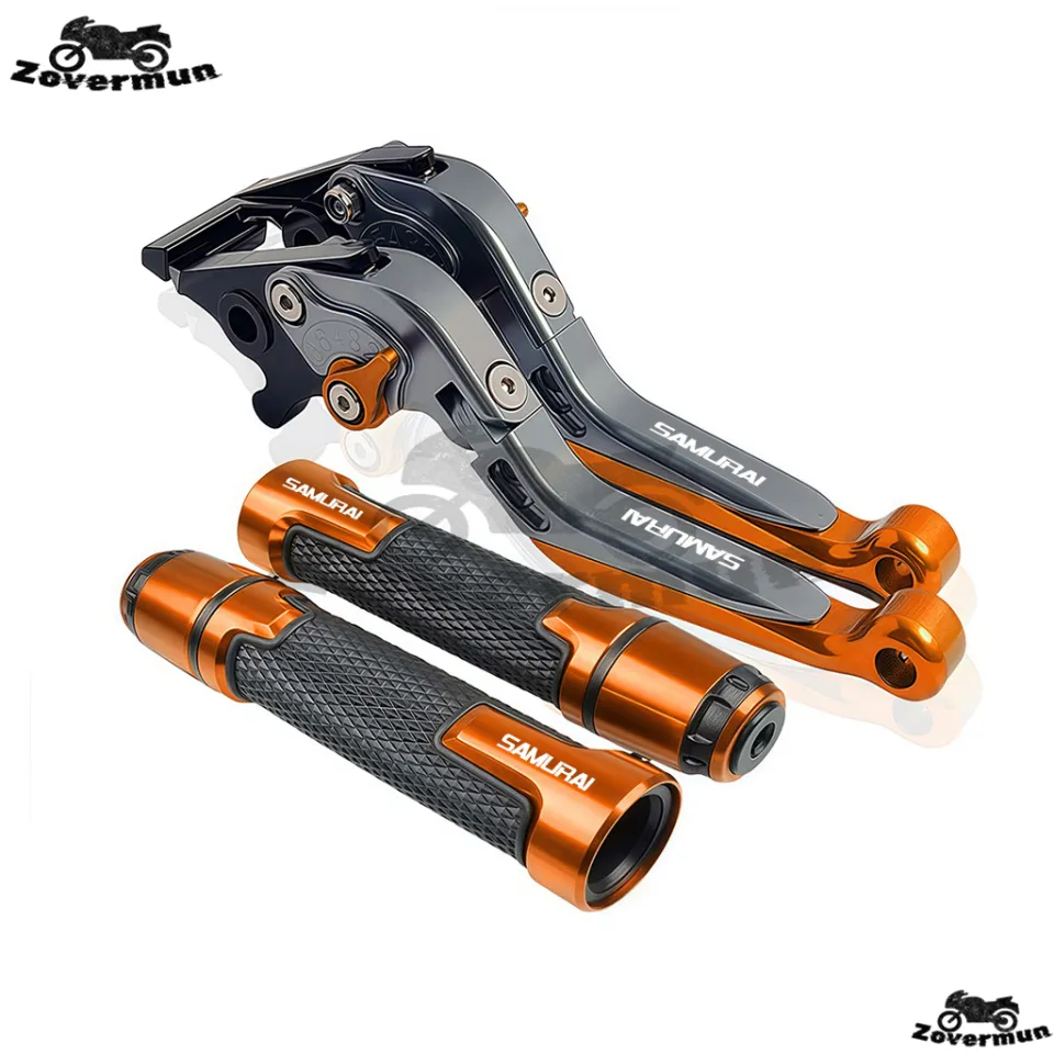 5分割のB Levers 【毛皮】 Brakes 🎏 Motorcycle Adjustable Folding Extendable